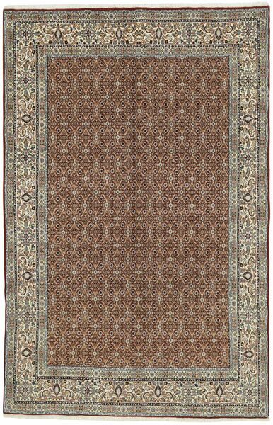 192X293 Moud Mahi Teppich Orientalischer Braun/Schwarz (Wolle, Persien/Iran)