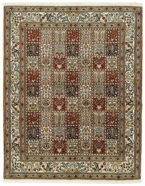 148X190 Dywan Moud Garden Orientalny Brunatny/Czarny (Wełna, Persja/Iran)