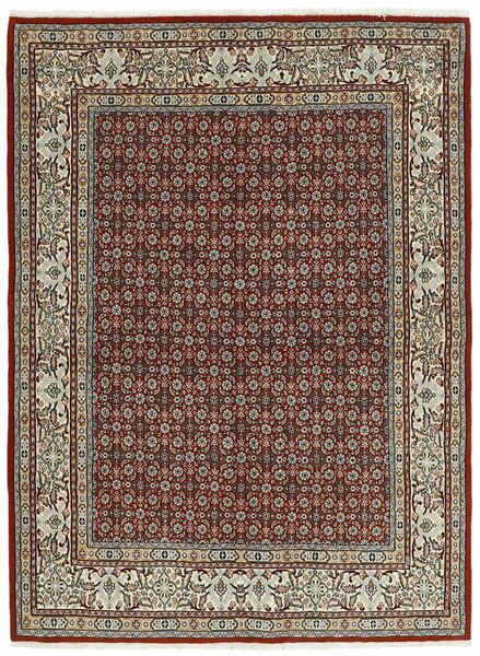 絨毯 ペルシャ ムード Mahi 147X197 ブラック/茶色 (ウール, ペルシャ/イラン)