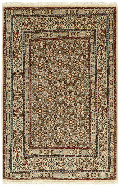 82X122 Moud Mahi Rug Oriental Black/Brown (Wool, Persia/Iran)