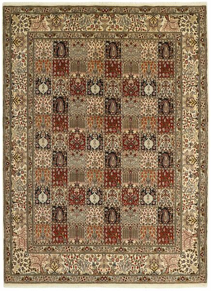 205X290 絨毯 ムード Garden オリエンタル 茶色/ブラック (ウール, ペルシャ/イラン)
