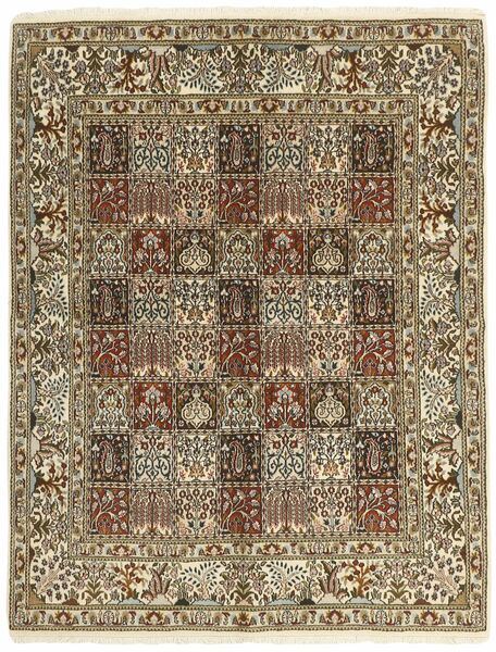 絨毯 オリエンタル ムード Garden 148X193 茶色/ブラック (ウール, ペルシャ/イラン)