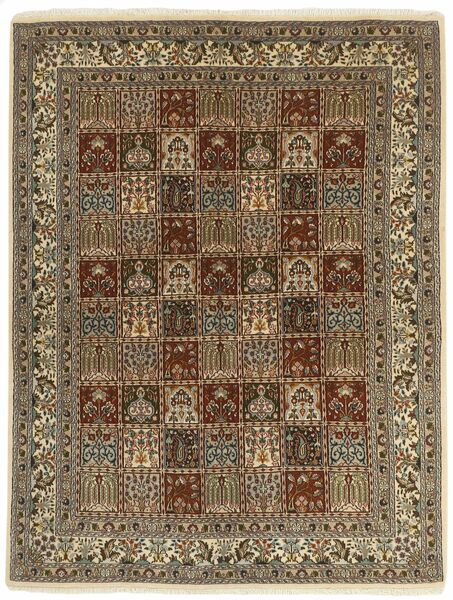 絨毯 オリエンタル ムード Garden 150X196 茶色/ブラック (ウール, ペルシャ/イラン)