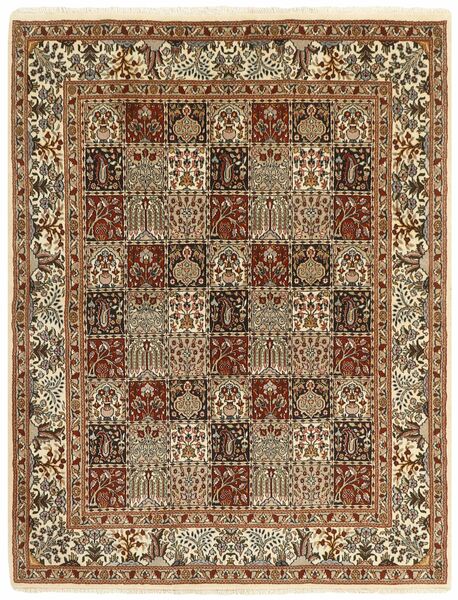 絨毯 オリエンタル ムード Garden 154X197 茶色/ブラック (ウール, ペルシャ/イラン)