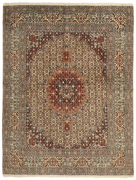 絨毯 オリエンタル ムード Mahi 149X198 茶色/オレンジ (ウール, ペルシャ/イラン)