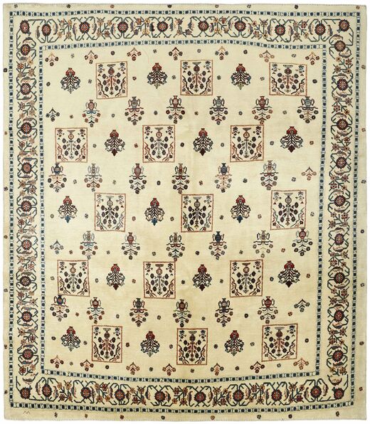  Persischer Kashkuli Teppich 248X289 Gelb/Braun (Wolle, Persien/Iran)