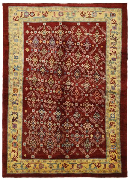 168X244 Kashkuli Teppich Moderner Braun/Schwarz (Wolle, Persien/Iran)