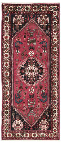  Qashqai Tepih 82X190 Perzijski Vuneni Tamno Crvena/Crna Mali Sag
