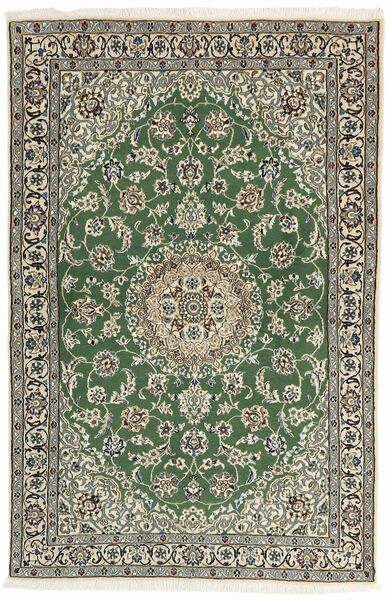 115X176 絨毯 ナイン 9 La オリエンタル ダークグリーン/ダークイエロー (ウール, ペルシャ/イラン)
