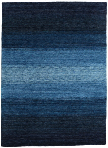  240X340 Gabbeh Rainbow Rug Black/Dark Blue India Carpetvista