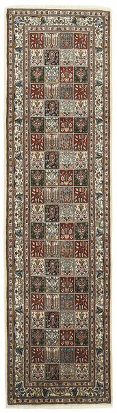 83X307 絨毯 オリエンタル ムード Garden 廊下 カーペット 茶色/ブラック (ウール, ペルシャ/イラン)