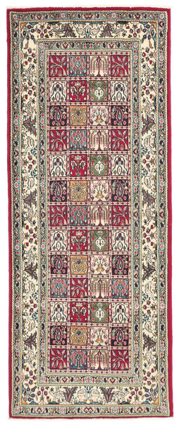 78X200 Moud Teppich Orientalischer Läufer Braun/Beige (Wolle, Persien/Iran)