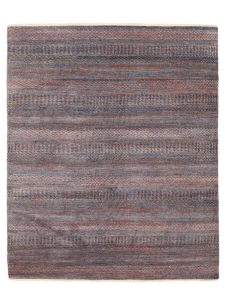 250X301 Grass Teppich Moderner Dunkelrot/Rot Großer (Wolle, Indien) Carpetvista