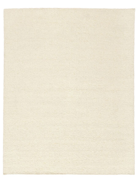 Popcorn 250X350 Large Natural White Wool Rug