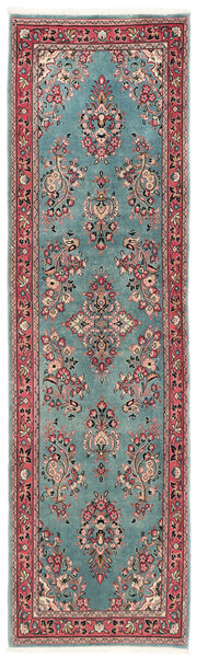 絨毯 オリエンタル サルーク 60X212 廊下 カーペット 茶色/ブラック (ウール, ペルシャ/イラン)