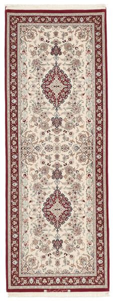  Perzsa Isfahan Selyemfonal Szőnyeg 82X228