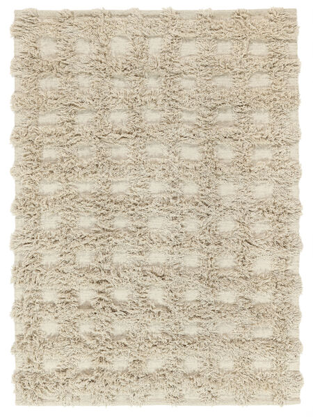  Shaggy Rug Wool 160X230 Henrix Greige