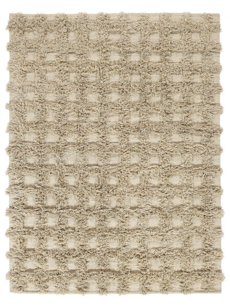 Henrix 250X350 Large Light Brown Wool Rug