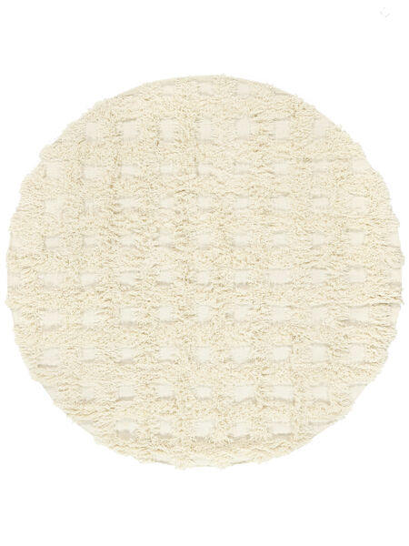 Henrix Ø 200 Cream White Round Wool Rug