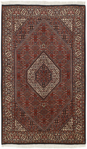 116X193 Tapis D'orient Bidjar Zandjan Noir/Rouge Foncé (Laine, Perse/Iran)