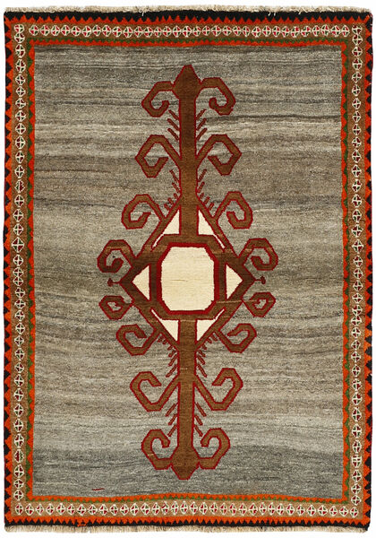 絨毯 オリエンタル Kashghai 115X158 茶色/ブラック (ウール, ペルシャ/イラン)