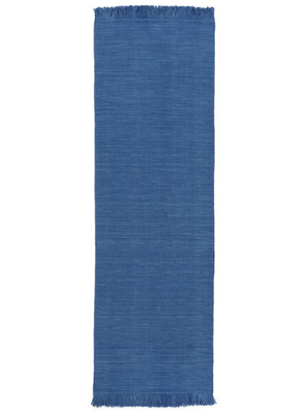  80X250 Small Zandra Kilim Rug - Blue