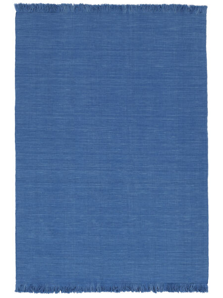 Zandra Kelim 140X200 Small Blue Rug