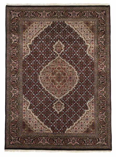 絨毯 オリエンタル タブリーズ Indi 148X202 茶色/ブラック (ウール, インド)