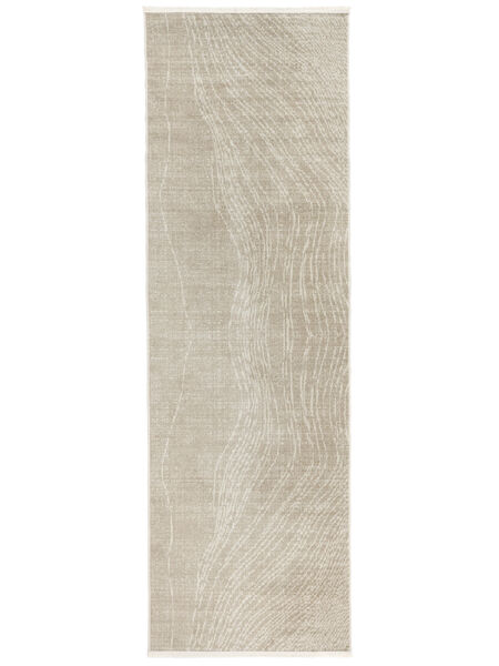  Washable 100X300 River Greige/Natural White Runner Rug
 Small