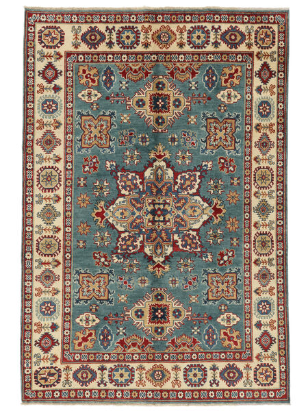  Kazak Fine Rug 151X225 Wool Dark Red/Green Small Carpetvista