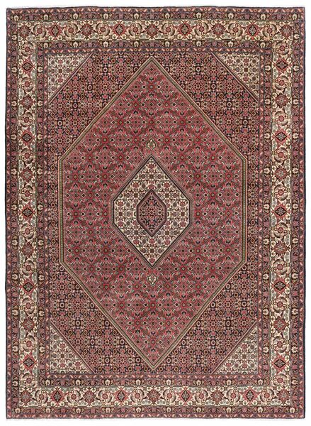 絨毯 ビジャー Zandjan 252X347 ダークレッド/茶色 大きな (ウール, ペルシャ/イラン)