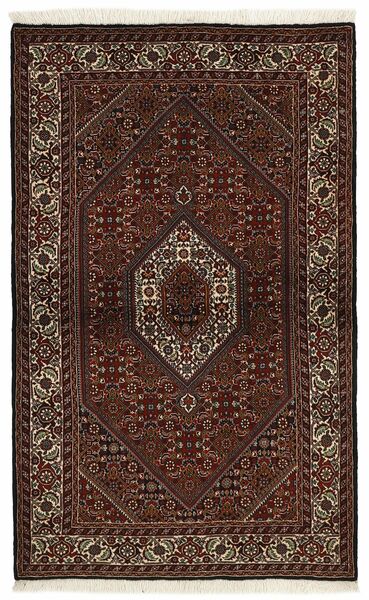 絨毯 ビジャー Zandjan 110X177 ブラック/茶色 (ウール, ペルシャ/イラン)