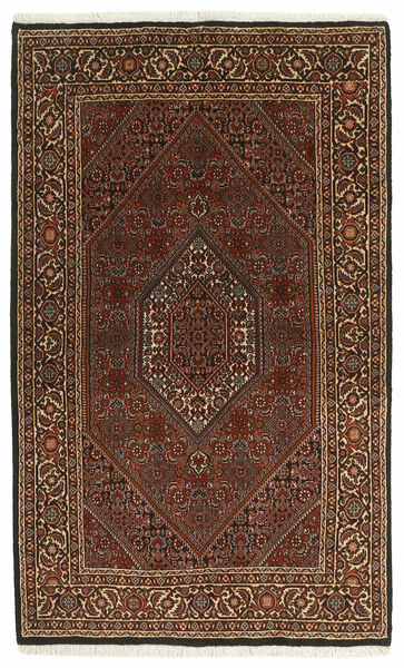 110X185 絨毯 ビジャー Zandjan オリエンタル ブラック/茶色 (ウール, ペルシャ/イラン)