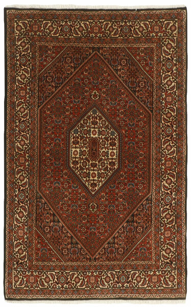  Persian Bidjar Zandjan Rug 113X178 Black/Brown