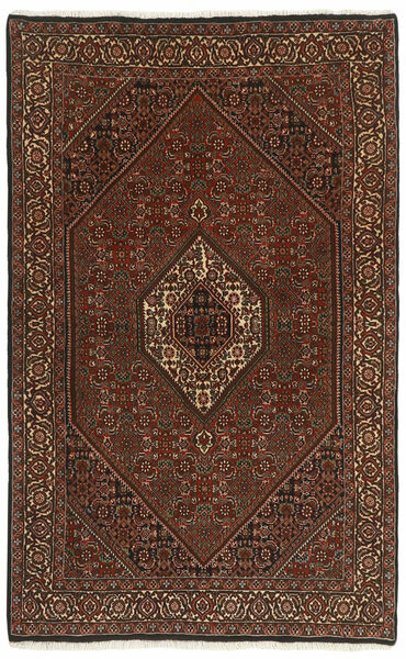絨毯 ビジャー Zandjan 110X185 ブラック/茶色 (ウール, ペルシャ/イラン)