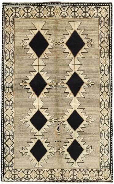  Orientalischer Kashghai Teppich 148X239 Orange/Schwarz Wolle, Persien/Iran