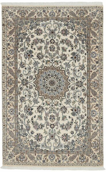 Nain 9 La Teppich 128X221 Dunkelgelb/Gelb Wolle, Persien/Iran