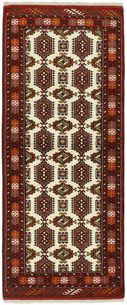 Teppichläufer 82X198 Orientalischer Persischer Torkaman Fine