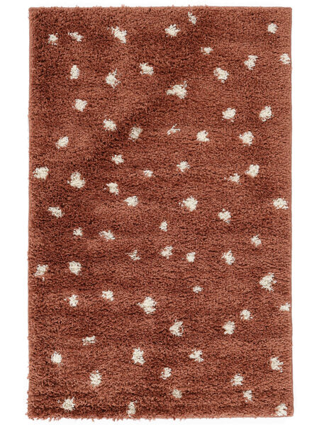 Polly Kids Rug 100X160 Small Rust Red/Off White