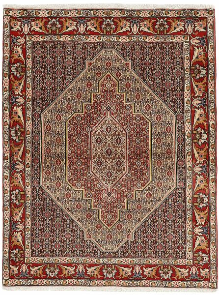 Seneh Rug Rug 125X162 Brown/Black Wool, Persia/Iran
