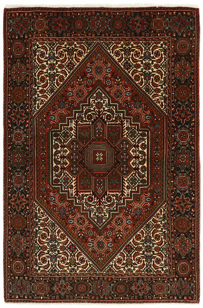 100X153 Tapis Gholtogh D'orient Noir/Marron (Laine, Perse/Iran)