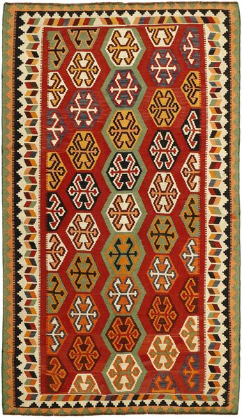  Kilim Vintage Rug 160X283 Persian Wool Dark Red/Brown