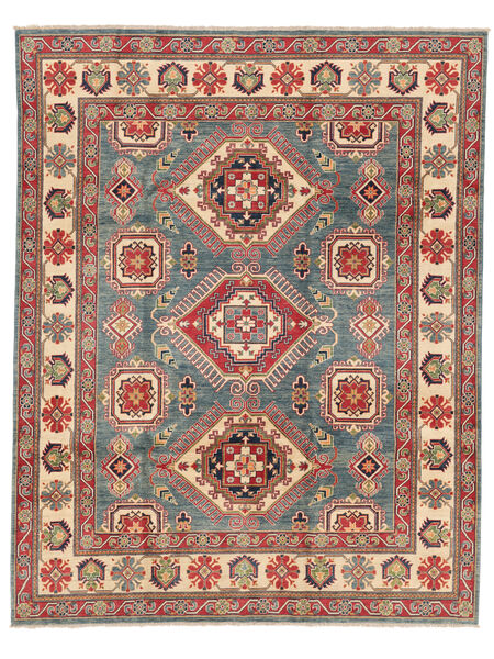  Orientalisk Kazak Fine Matta 248X308 Brun/Mörkröd Ull, Afghanistan Carpetvista