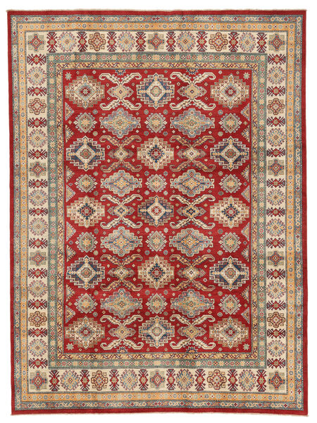 265X356 Kazak Fine Teppich Orientalischer Dunkelrot/Braun Großer (Wolle, Afghanistan) Carpetvista
