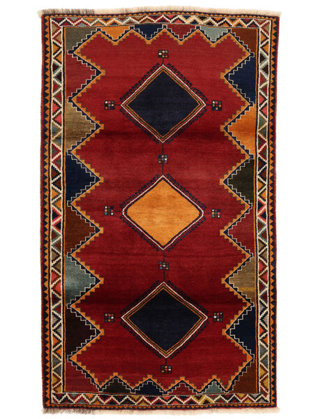  Persialainen Ghashghai Fine Matot 115X193 Tummanpunainen/Musta Carpetvista