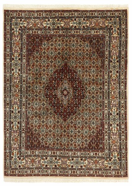  145X203 Moud Vloerkleed Bruin/Zwart Perzië/Iran