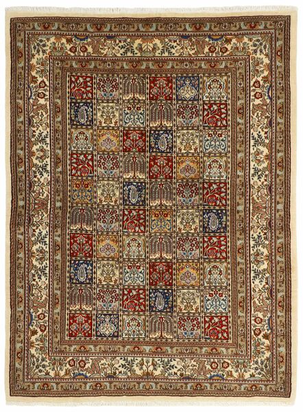 絨毯 オリエンタル ムード 146X194 茶色/ブラック (ウール, ペルシャ/イラン)