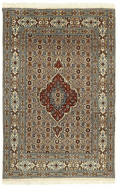 80X123 絨毯 オリエンタル ムード 茶色/ブラック (ウール, ペルシャ/イラン)