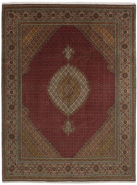  Persian Tabriz 40 Raj Rug 250X339 Black/Brown Large (Wool, Persia/Iran)