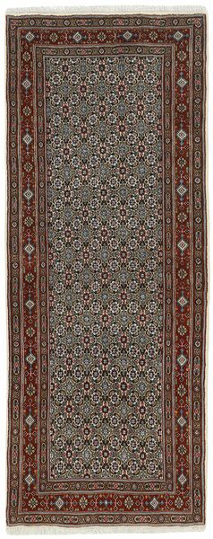 絨毯 ペルシャ ムード 80X198 廊下 カーペット 茶色/ブラック (ウール, ペルシャ/イラン)